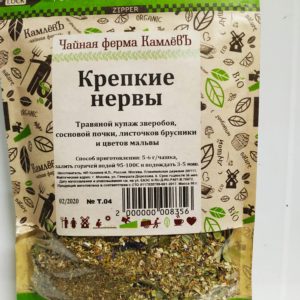 Чай «КамлёвЪ» Крепкие нервы 50г