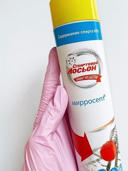 Лосьон д/рук Мирросепт спиртовой 300мл
