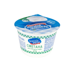 Сметана 15% 200г Залесский фермер БЗМЖ