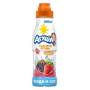 Агуша Вода и сок Садовые ягоды 300мл