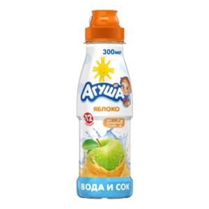 Агуша Вода и сок Яблоко 300мл