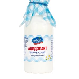 Ацидолакт 3,5% 450г бутылка Залесский фермер БЗМЖ
