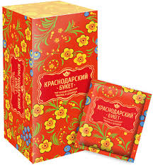 Чай «Краснодарский букет» черный чабрец/душица 25п