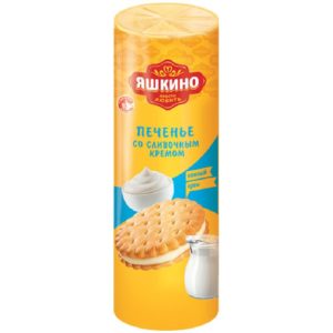 Печенье «Яшкино» Сливочный крем 182гр