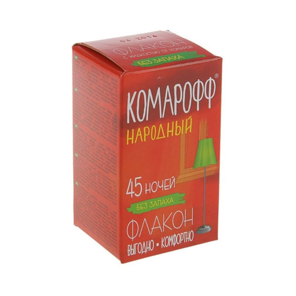 Комарофф жидкость от комаров 45 ночей
