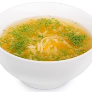 Суп куриный с лапшой