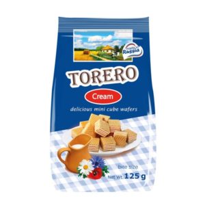 Вафли «Тореро» Шоколадные сливки 125г
