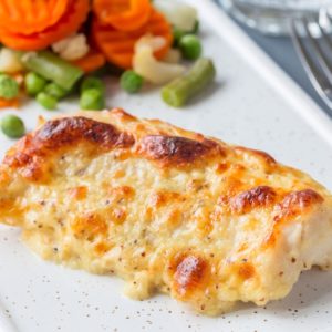 Рыба под сырной шапкой