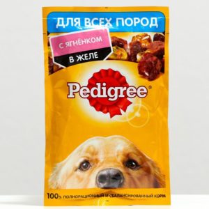 Педигри ЖЕЛЕ Ягненок 85г