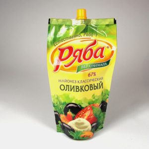 Майонез «Ряба» Оливковый 67% 215мл