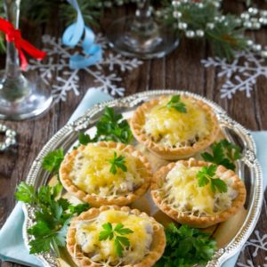 Тарталетки с грибами 1/143г