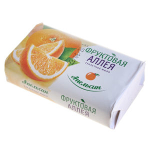 Мыло «Фруктовая аллея» Апельсин 90г
