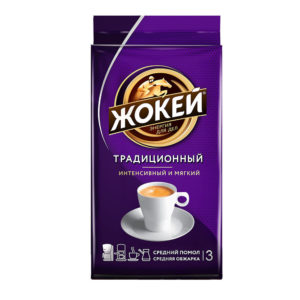 Кофе «Жокей» Традиционный молотый 250г