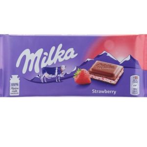 Шоколад «Милка» 100г Клубника