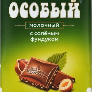 Шоколад «Особый» 90г молочный Солёный фундук
